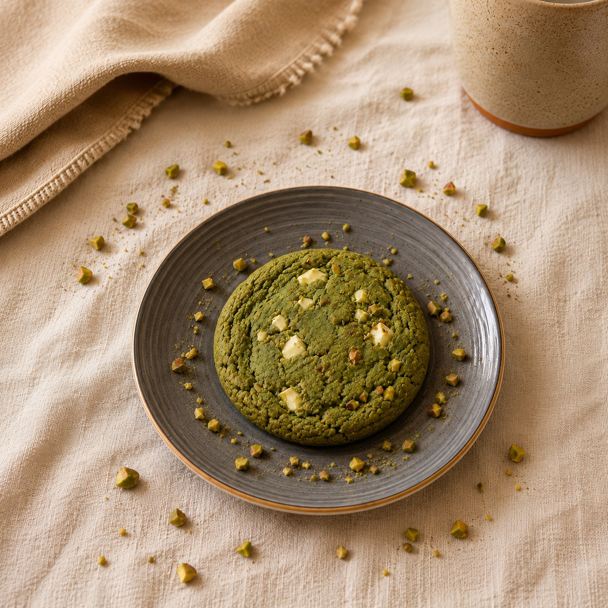 Cookie à la pistache