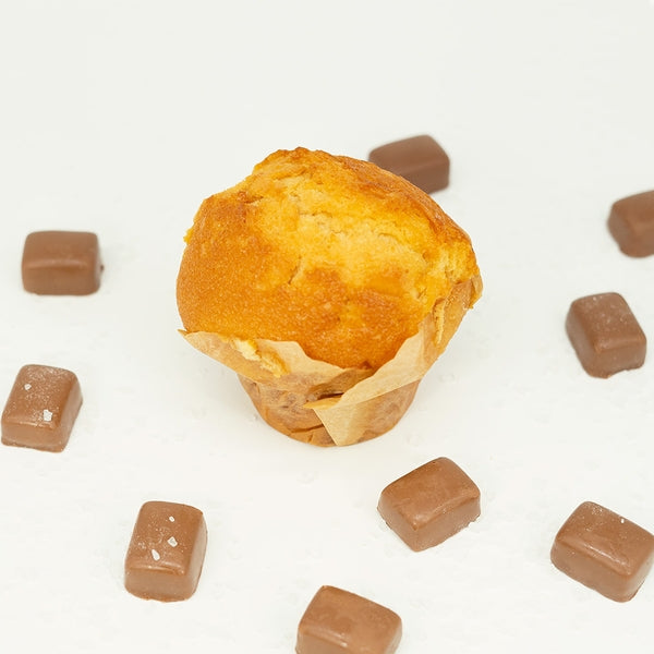 Muffin caramel beurre salé d'Isigny et pomme