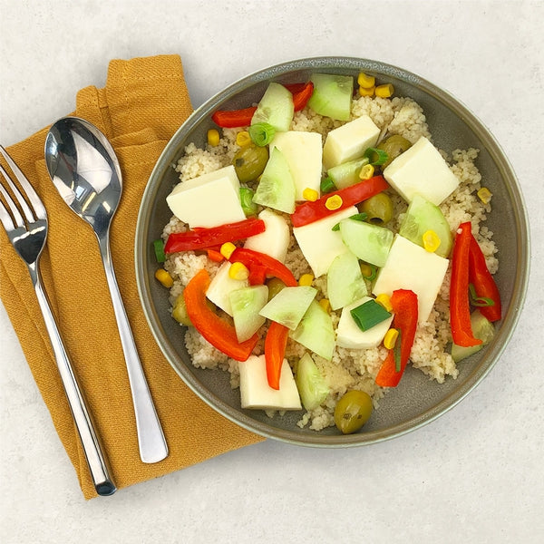 Salade de taboulé mozzarella