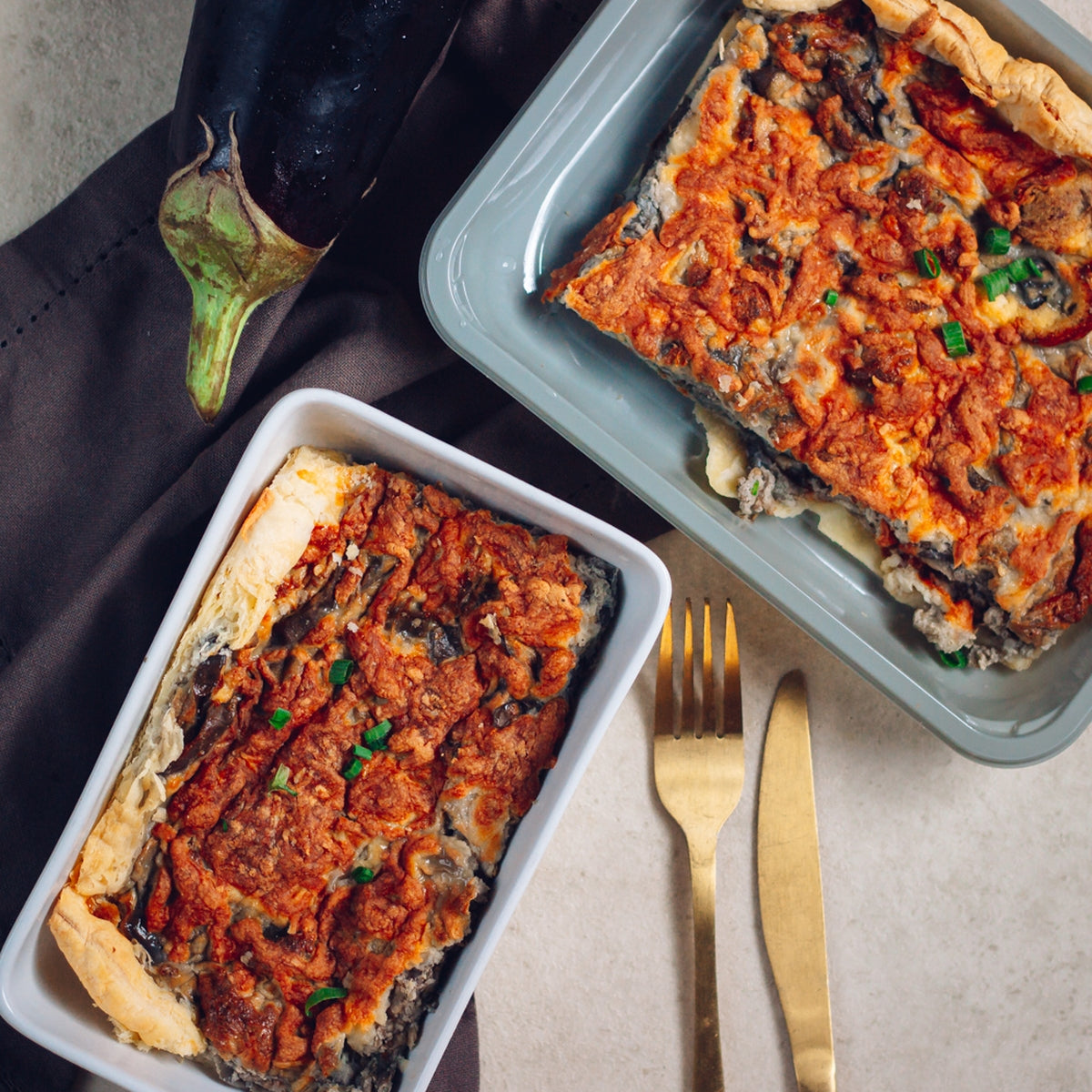 Quiche aux légumes d’été et chèvre