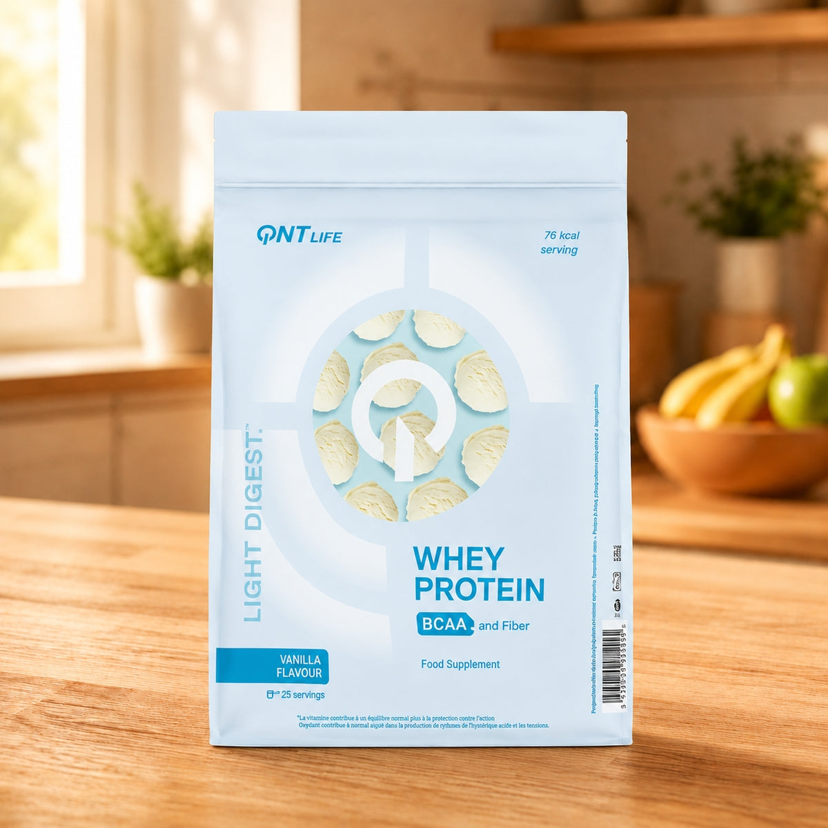 Qnt Liife Light Digest Whey Protein Saveur Vanille 500g