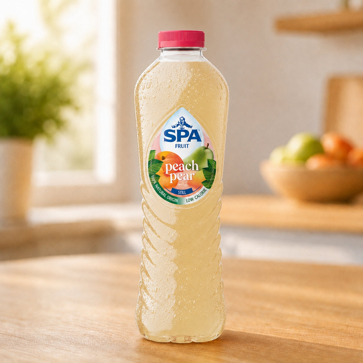 Spa aromatisée poire et pêche (1250ml)