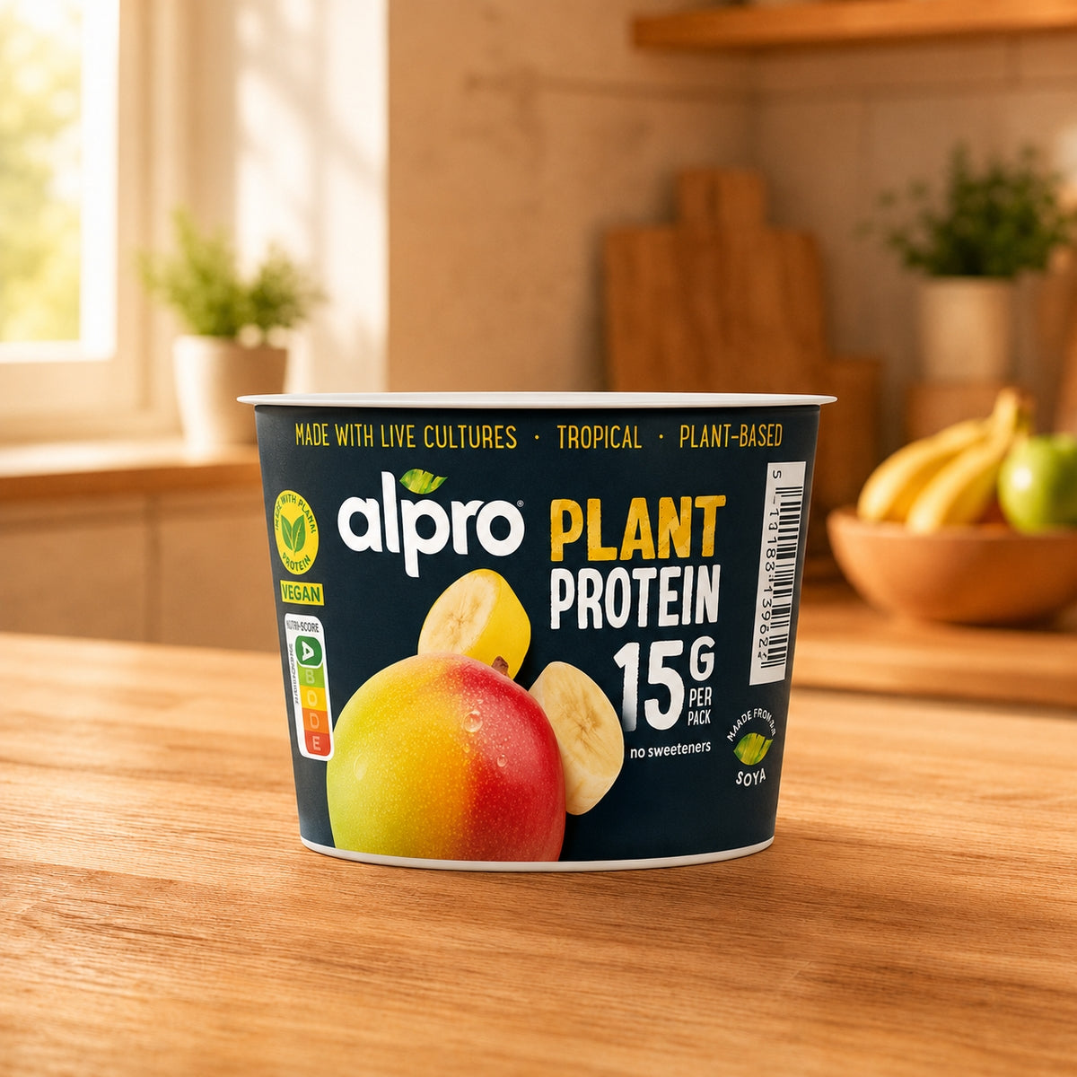 ALPRO PROTÉINÉ - Yaourt protéiné à la mangue et à la banane