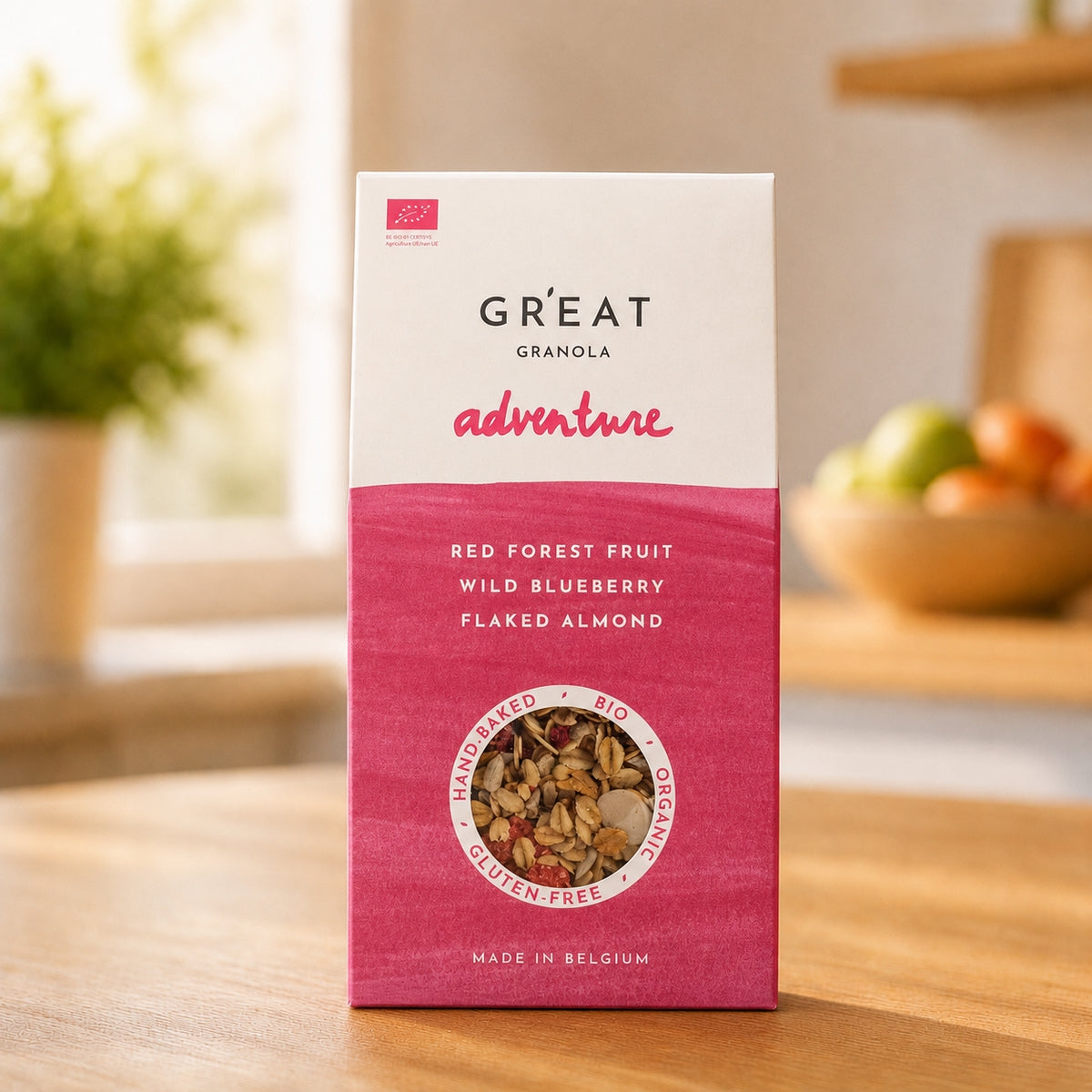 GR’EAT GRANOLA ADVENTURE – MIX FRUITS ROUGES