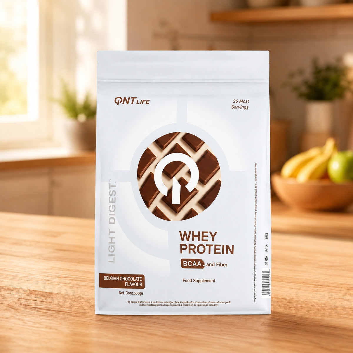 QNT Light Digest Protein Belgian Chocolate 500g