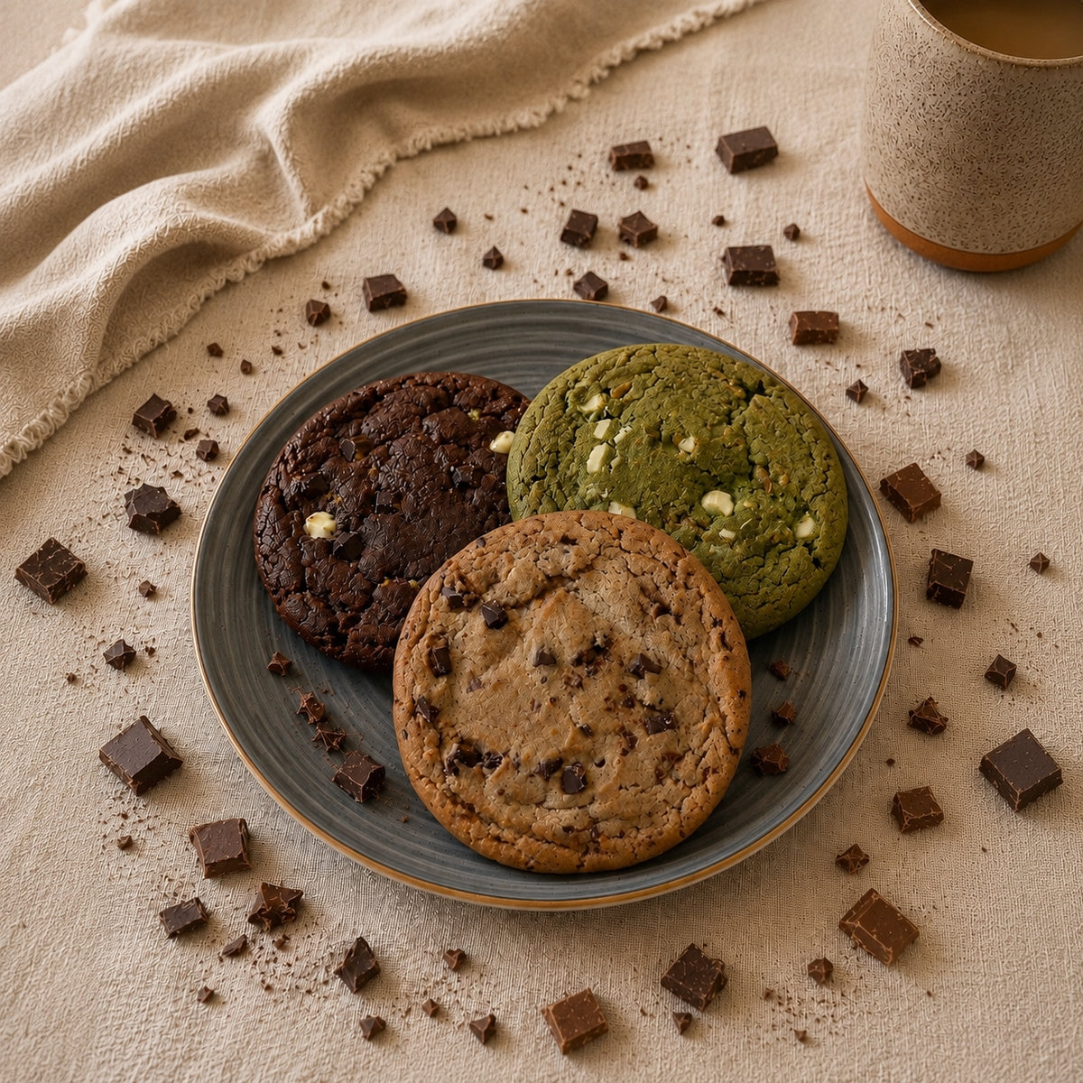Trio de cookies
